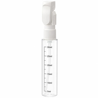 Detalle de una mini-botella con escala de medición